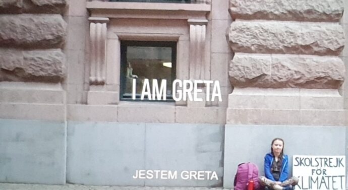 Greta, przedstawicielka młodych ludzi
