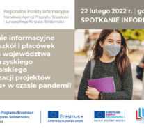 Spotkanie informacyjne RPI dla szkół i placówek  z terenu województwa świętokrzyskiego i małopolskiego nt. realizacji projektów Erasmus+w czasie pandemii