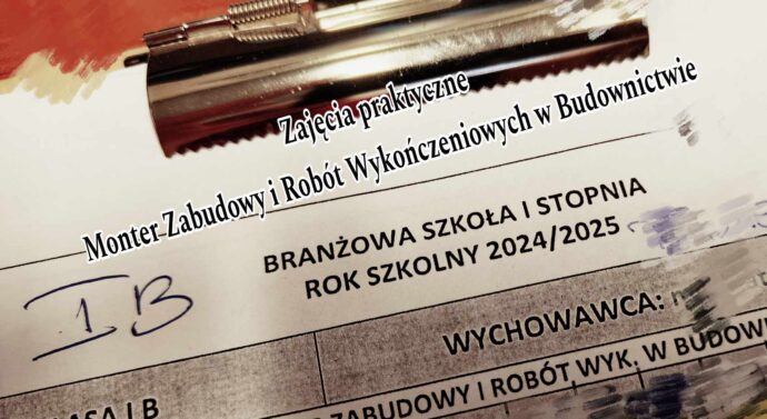 Szpachlujemy. Monter Zabudowy i Robót Wykończeniowych w Budownictwie